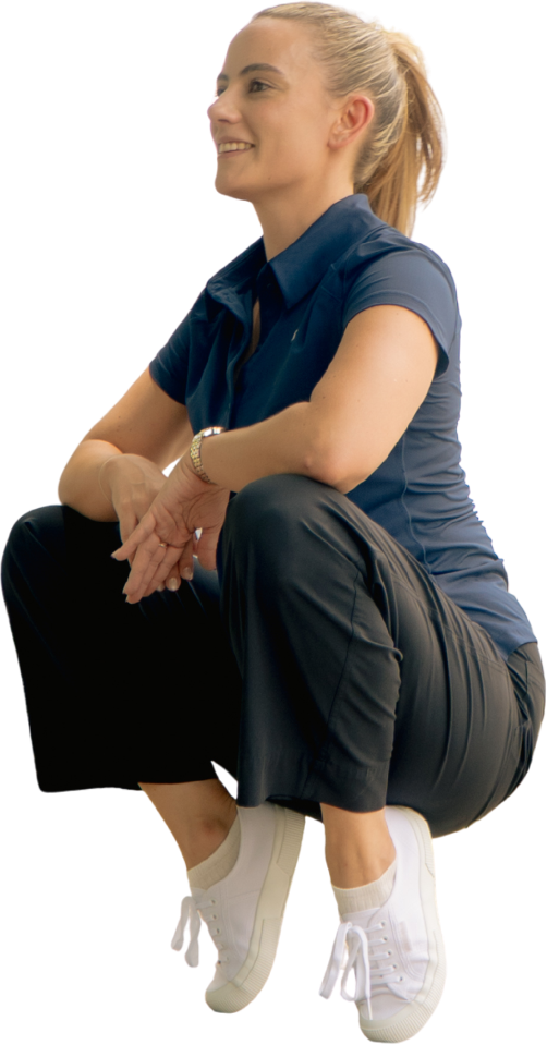 Bronwen Appel seated