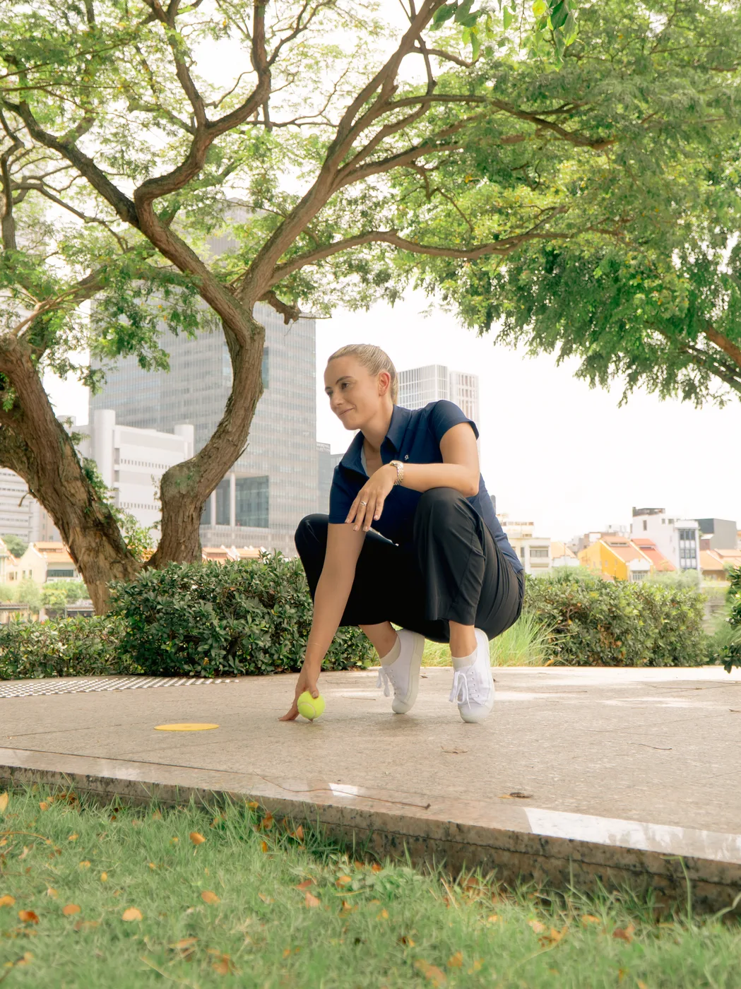 Movement coaching outdoors