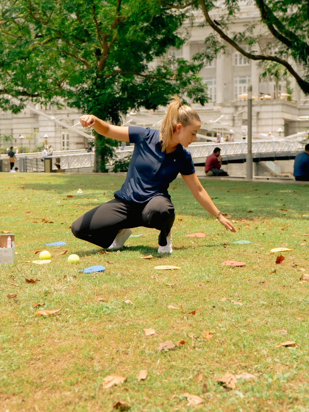 Movement coaching outdoors