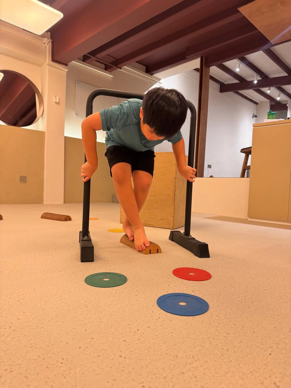 Youth movement coaching obstacle course
